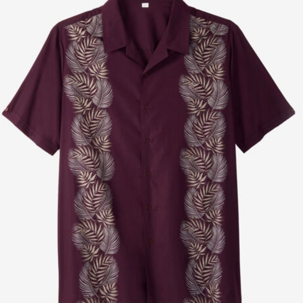Island button down men's shirt